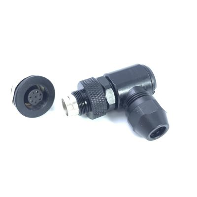 سعر جيد OEM PA66 Insulator electrical M9 Connector Bulkhead 9mm 3 - 8 Contacts الانترنت