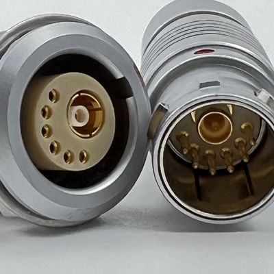 سعر جيد موصل دائري M8 أسود قاسي، سحب ودفع، معتمد ISO13485 الانترنت