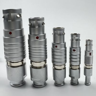سعر جيد LEMO 00B 0B 1B 2B 3B 4B Circular Push Pull Connectors 2-32 Contacts 360 Degree EMC Shielding الانترنت