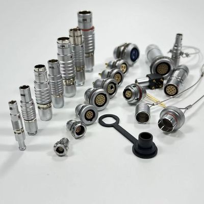سعر جيد ODU LEMO 00B 0B 1B 2B 3B 4B 4 Pin Push Pull Connector Metal Shell الانترنت