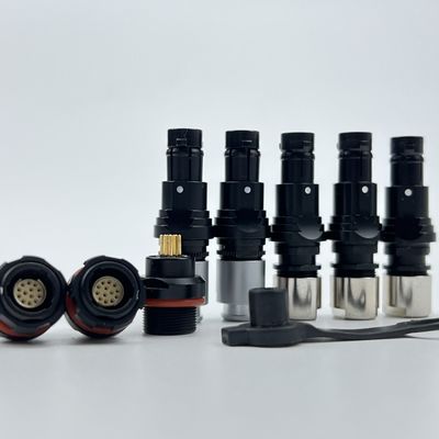 سعر جيد Military MIL Electrical Push Pull Connector IP68 360 Degree EMC Shielding الانترنت