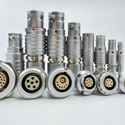 سعر جيد Multiple 1 Coaxial M12 Circular Connector Push Pull Circular EMC Shielding الانترنت