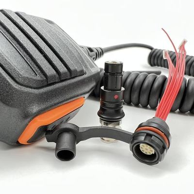 سعر جيد IP50 Waterproof Circular Push Pull Connectors Cable Ends Panel Mount الانترنت