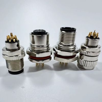 سعر جيد IP67 Industrial Wire Waterproof Bulkhead Electrical Connectors Plug And Socket 2-19 Contacts الانترنت
